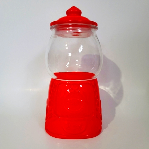 Red Glass Gumball Machine NWOT Target Bullseye Playground - Picture 1 of 6